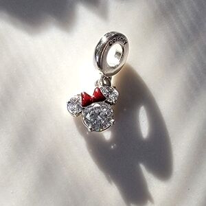 Pandora Disney Minnie Mouse Silhouette Dangle Charm 793533C01